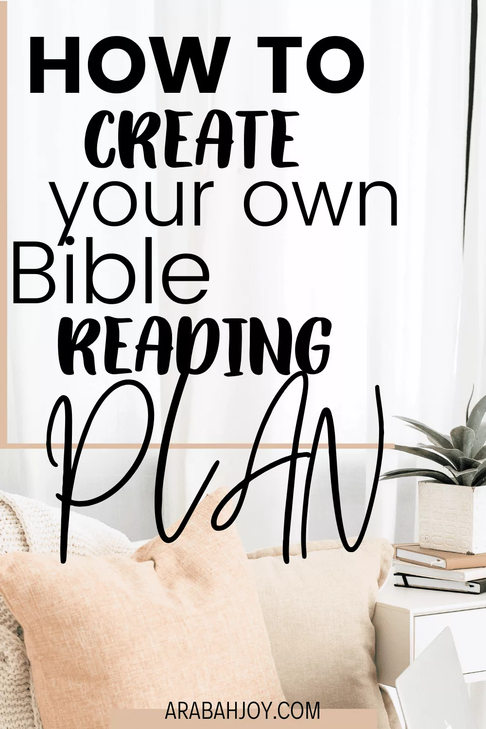 Great tips for choosing or creating your next bible reading plan
