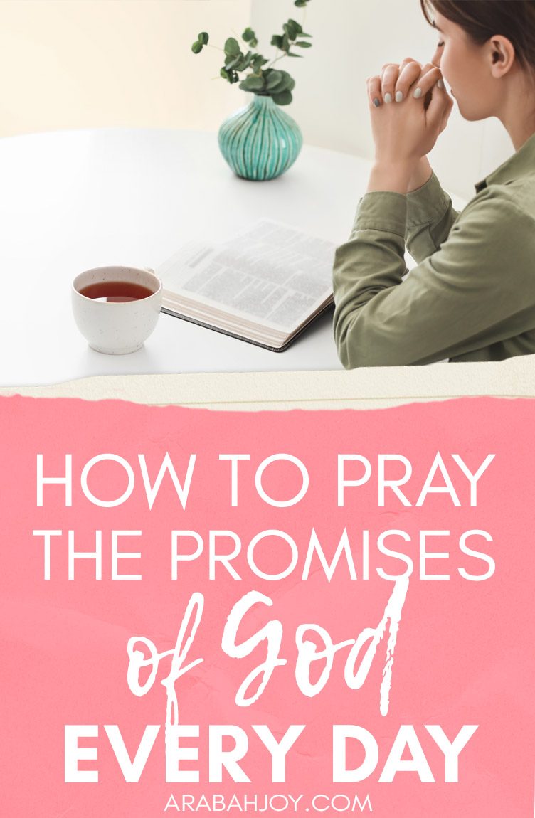 Get your daily dose of biblical affirmation by praying the promises of God each day! Here's how...