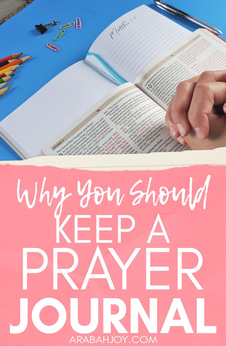 Here are 5 important reasons why you should keep a prayer journal